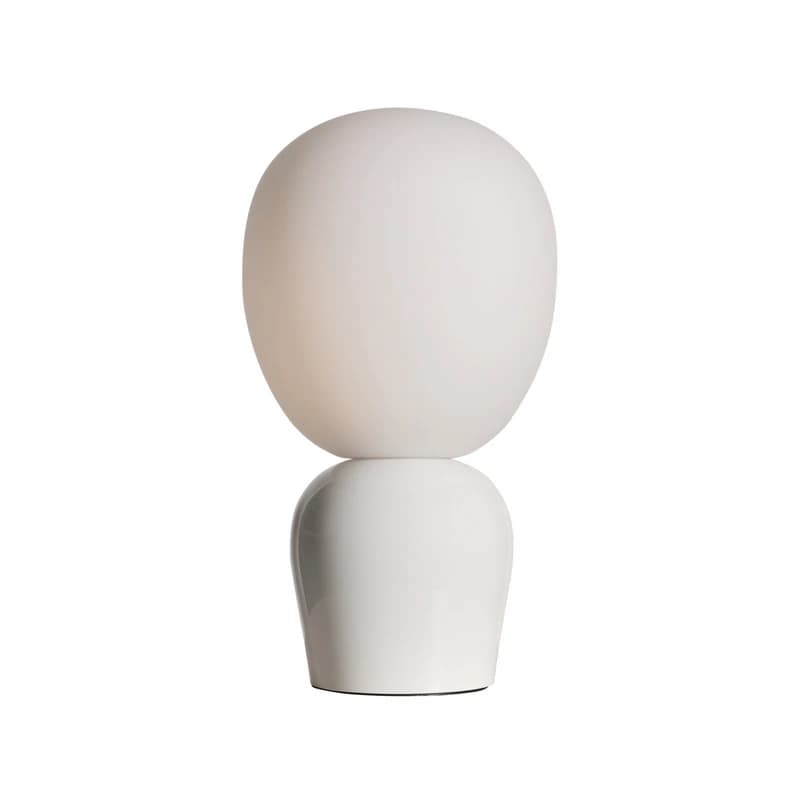 Belid - Buddy pöytävalaisin, valkoinen, metalli/lasi, korkeus 33,5 cm – Belid