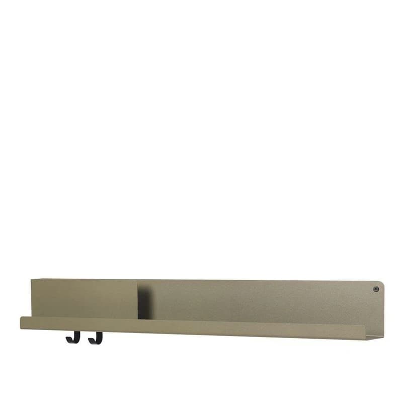 Muuto - Folded Shelves 96x13 Olive – Muuto