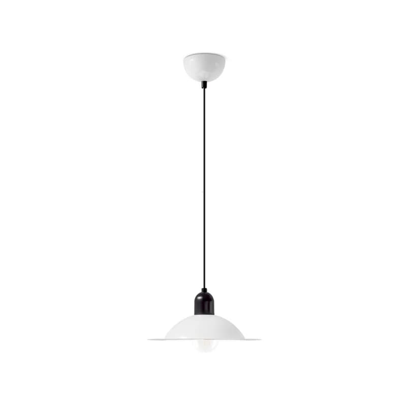 Stilnovo - Lampiatta LED-riippuvalaisin, valkoinen, Ø 28 cm – Stilnovo