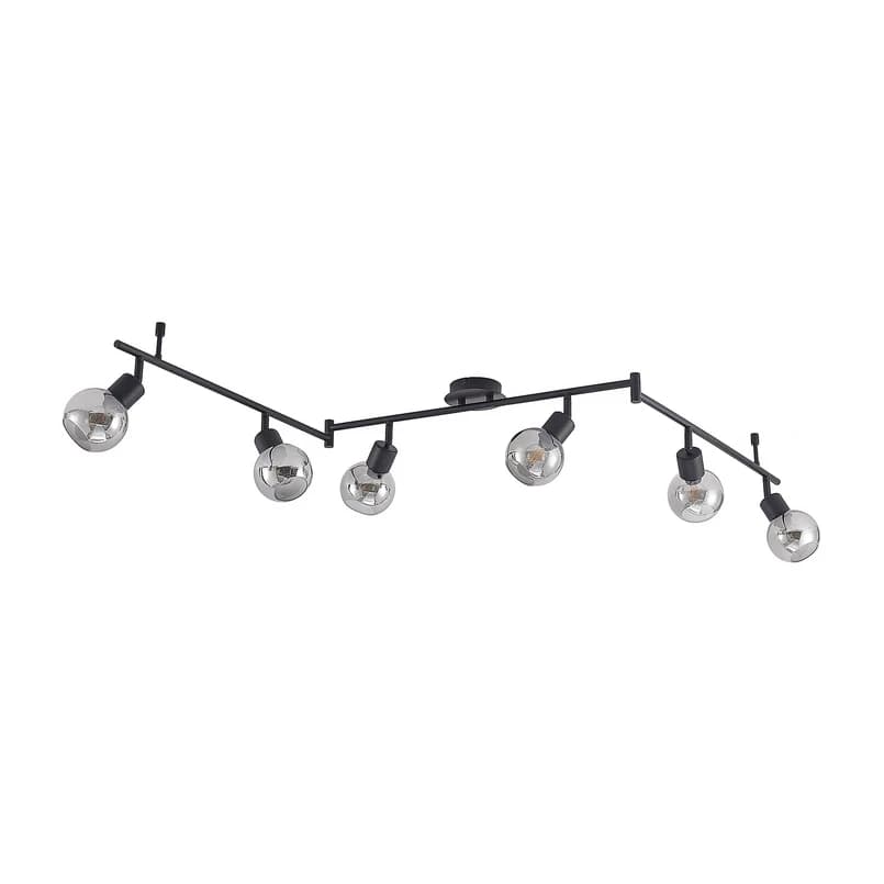 Lindby - Eridia 6 Kattovalaisin Black – Lindby