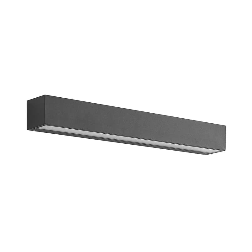 Lucande - Krylo ulkoseinävalaisin IP65 Graphite – Lucande