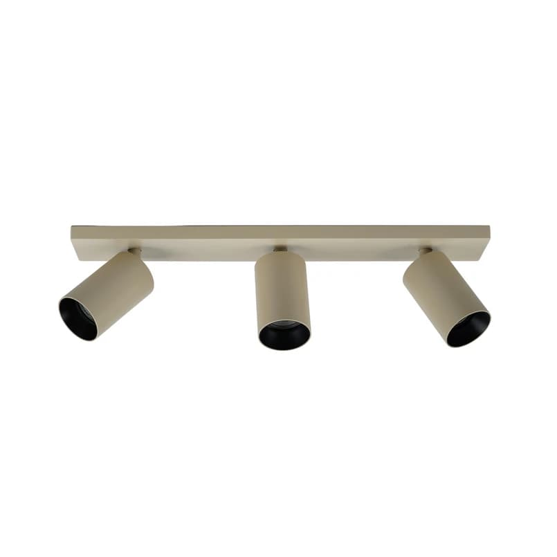 ANTIDARK - SpotOn3-kohdevalaisin, metalli, beige, 3-lamppuinen – ANTIDARK