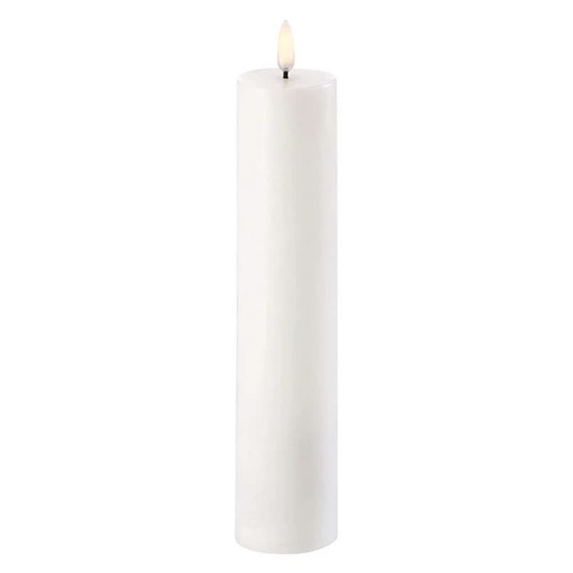 Uyuni Lighting - Pilarikynttilä LED 4,8x22 cm Nordic White – Uyuni Lighting