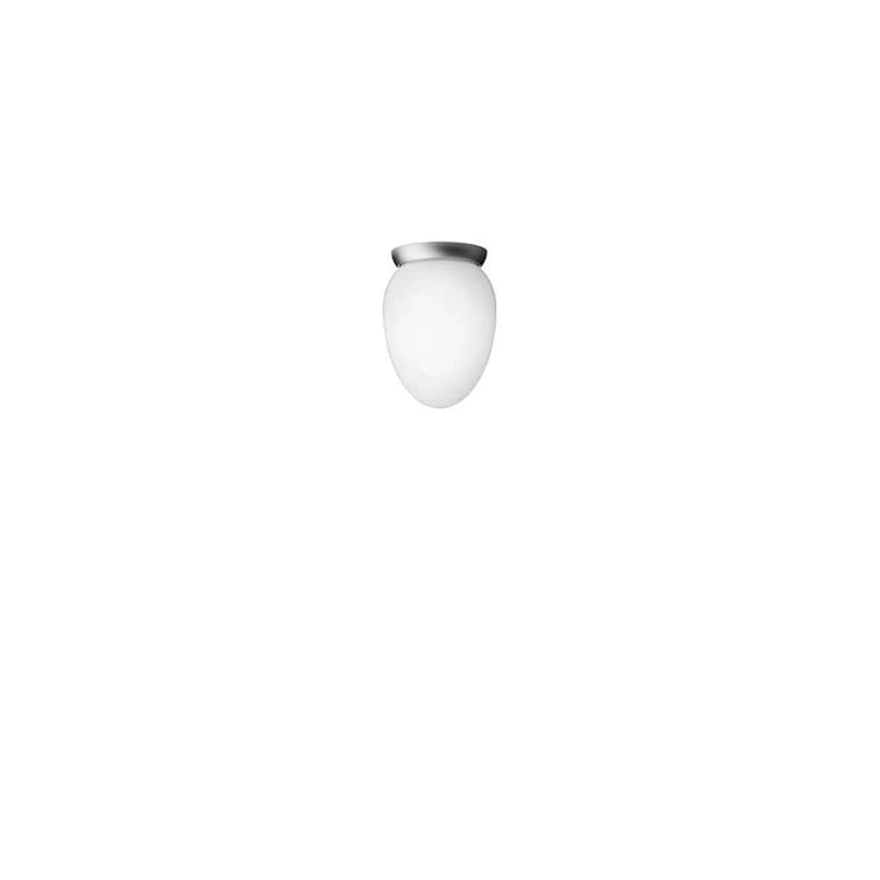 Nuura Aps - Rizzatto 171 seinäja kattovalaisin, hopea/opaalinen, Ø 17 cm Nuura – Nuura Aps