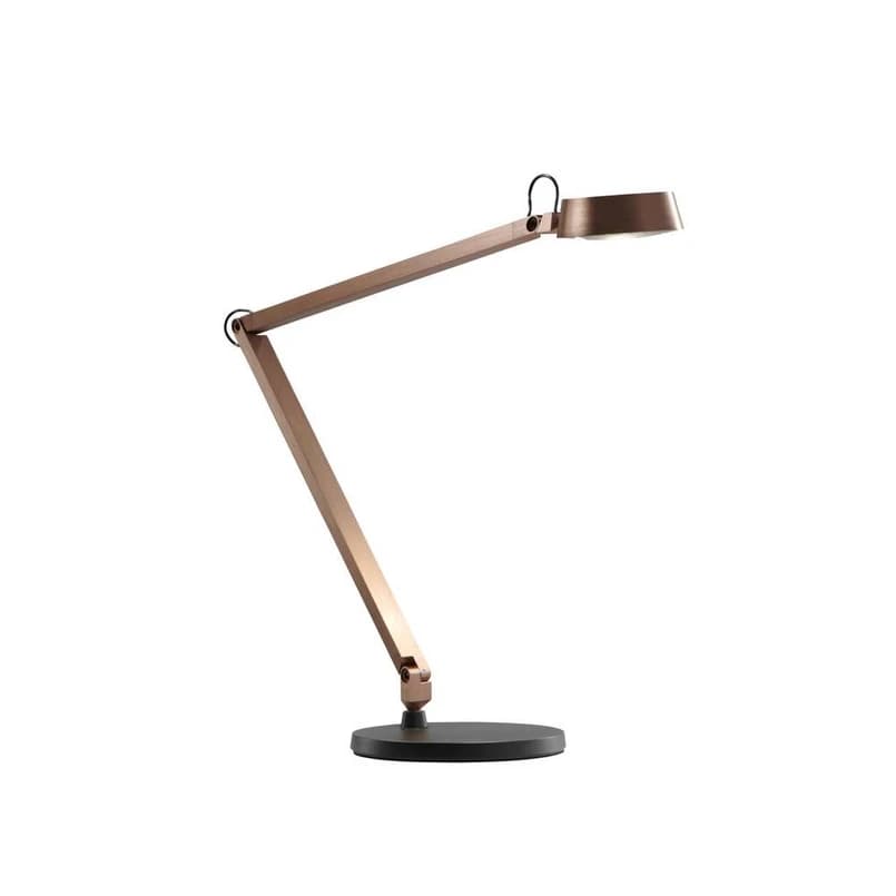 LIGHT-POINT - DARK T2 pöytävalaisin, ruusukulta/musta, 57 cm – LIGHT-POINT