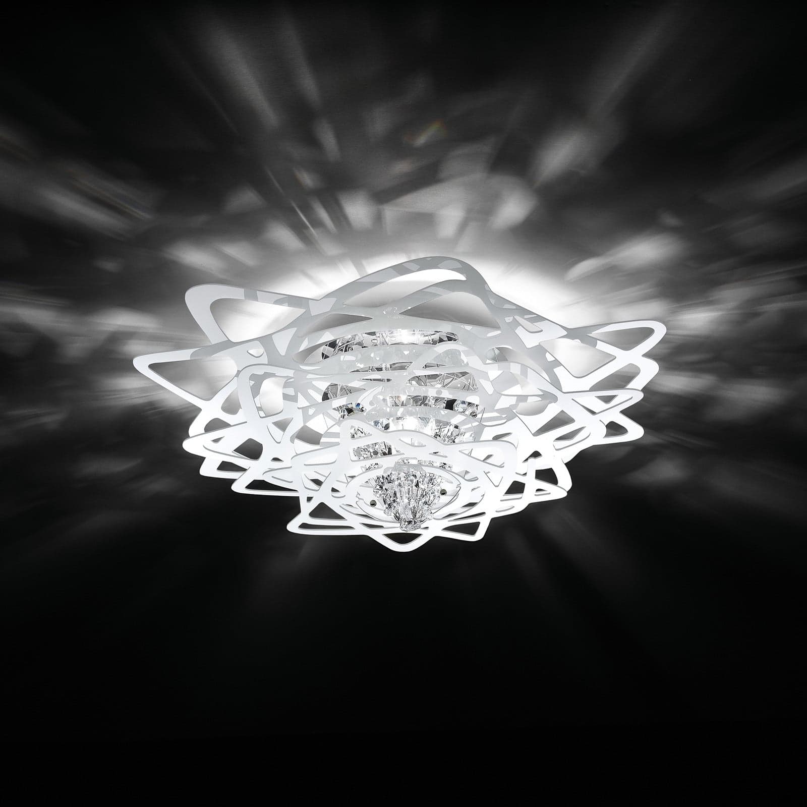 Aurora kattovalaisin mini, valkoinen Slamp - Olohuone - Design - Muovi – Slamp