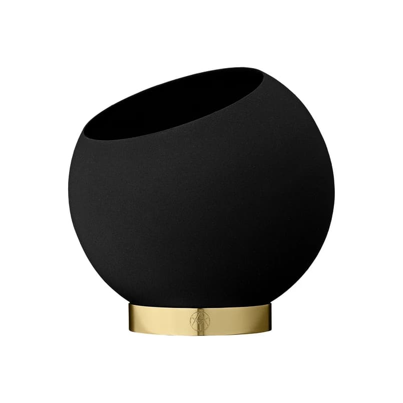 AYTM - Kukkaruukku Globe Ø17 cm musta/kulta – AYTM