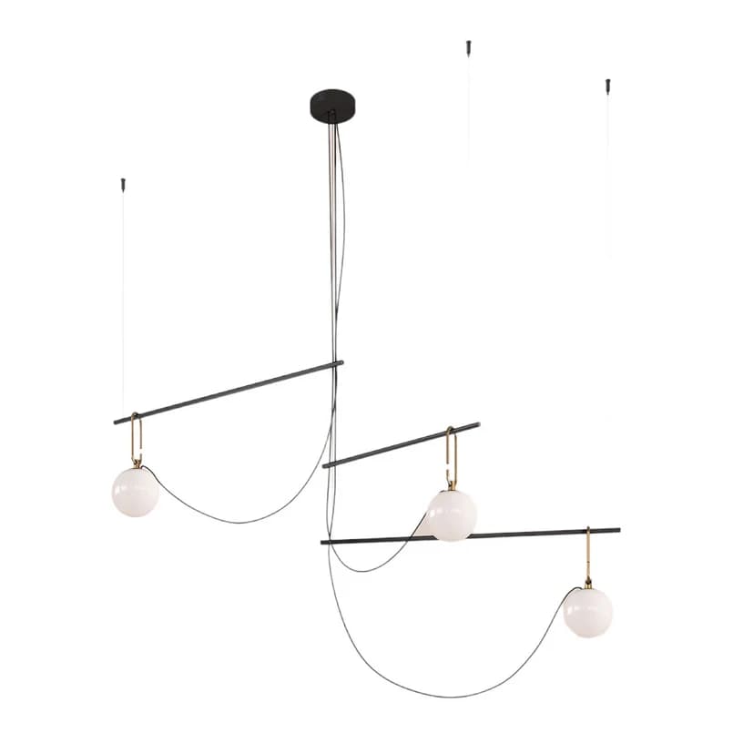 Artemide - Nh S3 14 Riippuvalaisin Black/Brass – Artemide