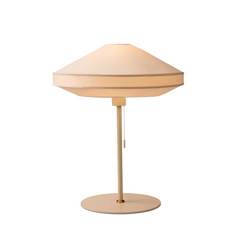 Halo Design - PARIS SOFT pöytälamppu, kermanvärinen tekstiili, korkeus 50 cm – – Halo Design