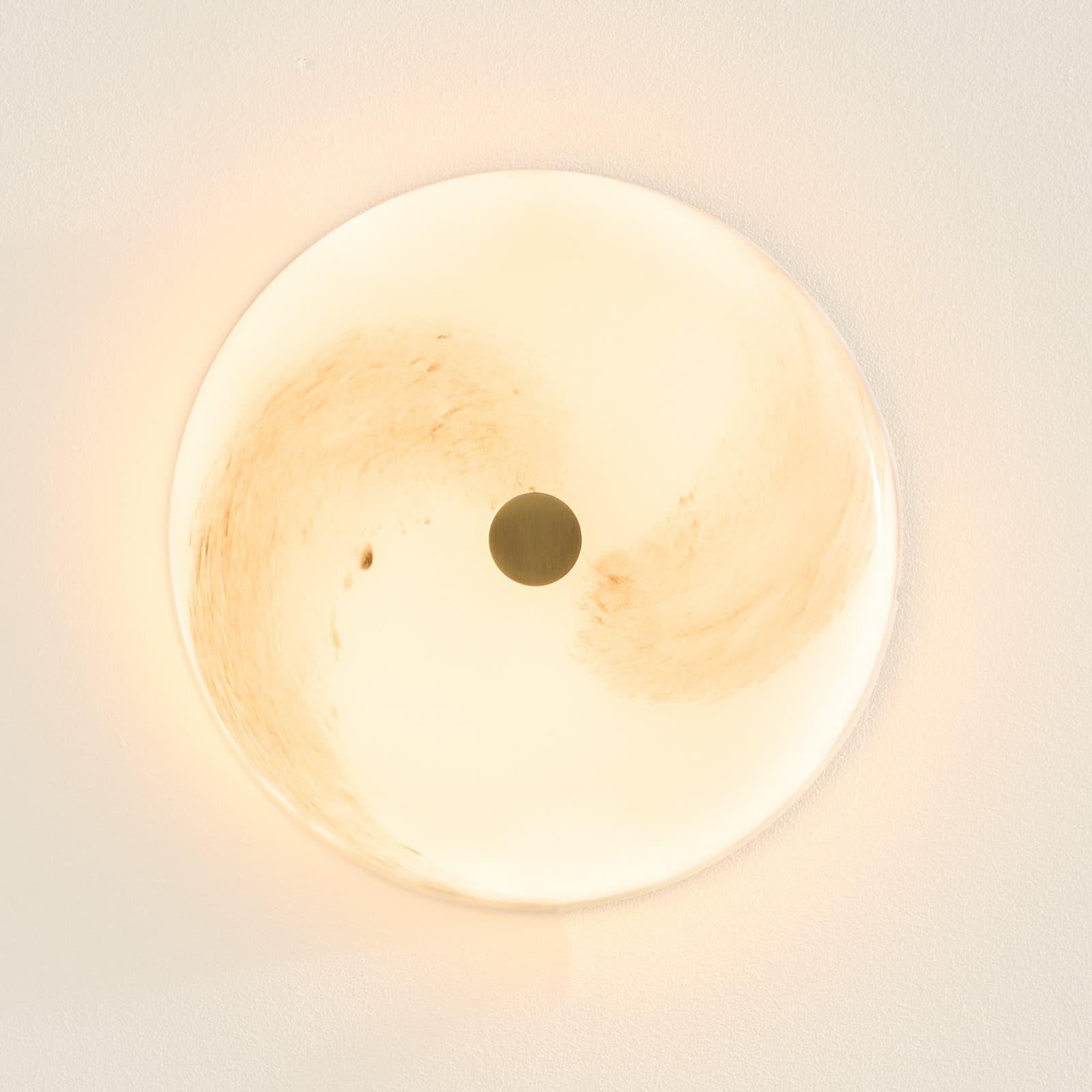 STOCKHOLM LED-kattovalaisin, marmorinharmaa lasi, 31 cm – Halo Design - Olohuone - Yksilamppuinen – Halo Design