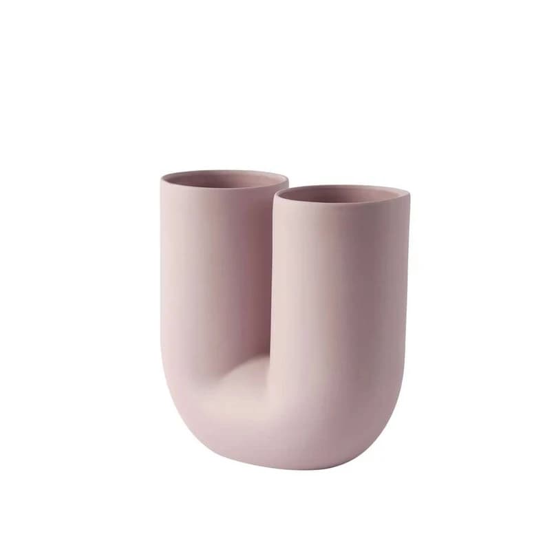 Muuto - Kink Vase H26,3 Dusty Lilac – Muuto