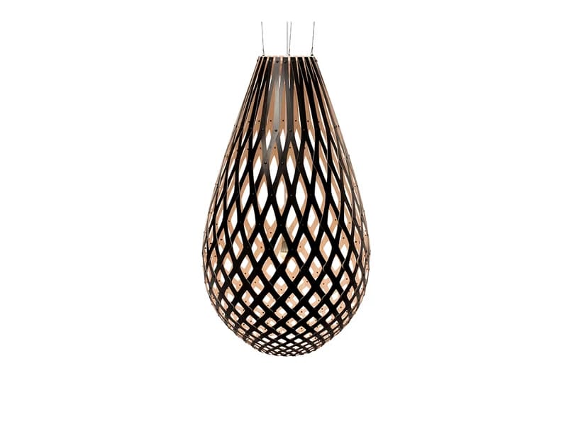 david trubridge - Koura Riippuvalaisin H160 Musta 1 Puoli – david trubridge