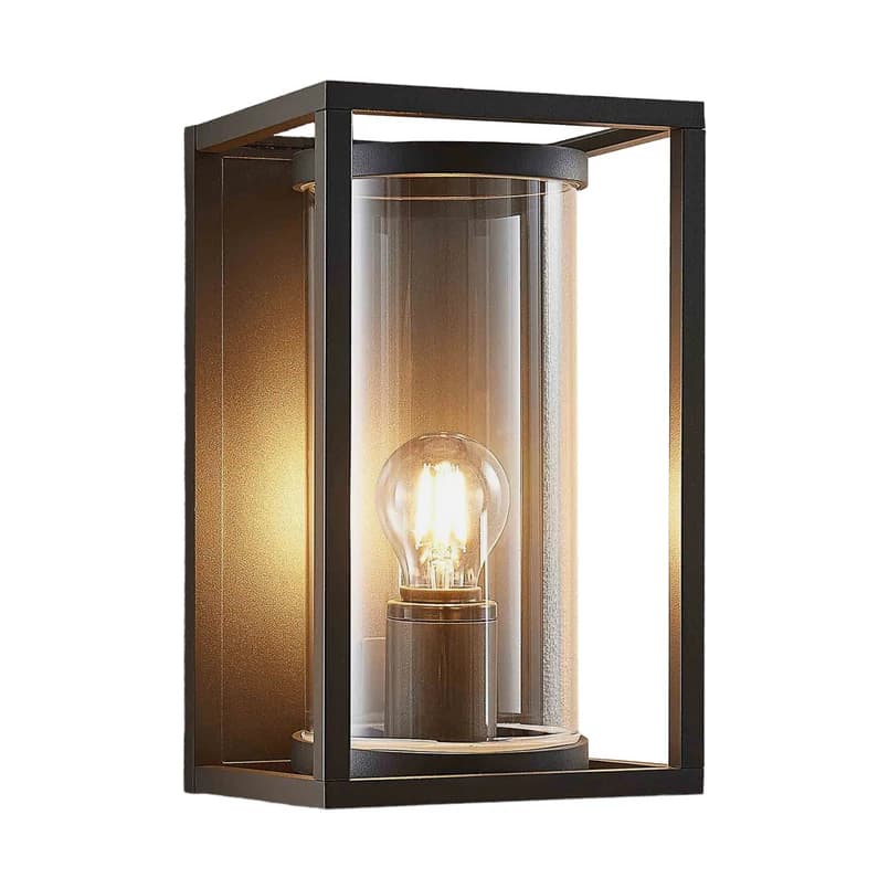 Lucande - Brienne Ulko Seinävalaisin IP54 Graphite – Lucande