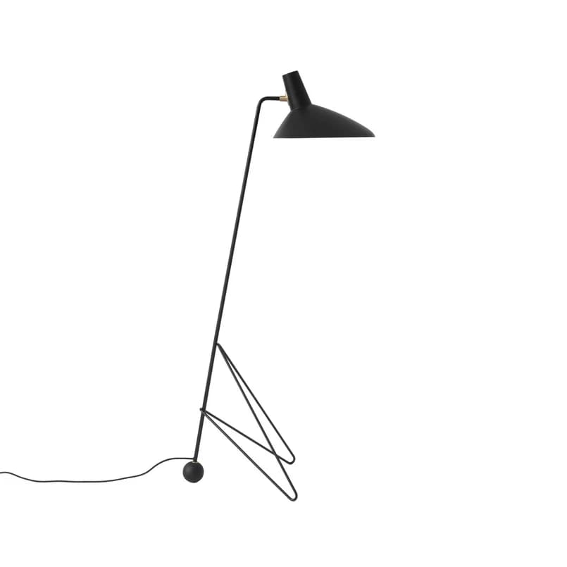 &Tradition - Tripod HM8 lattiavalaisin Matt Black – &Tradition