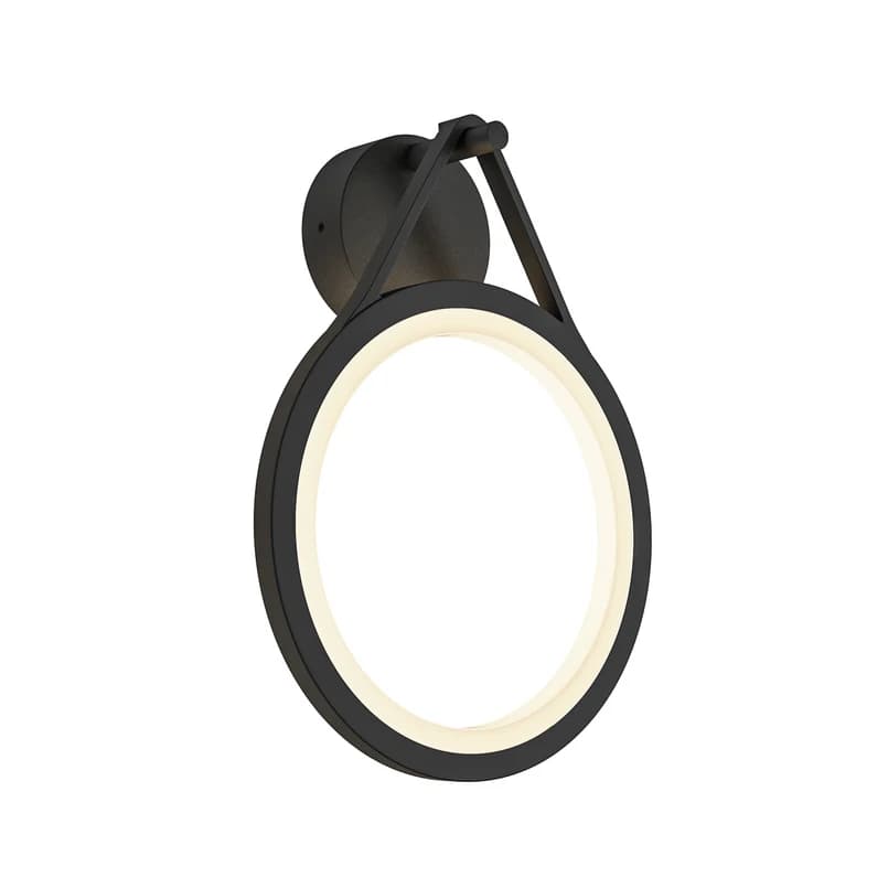 Lucande - Mirco Ulko Seinävalaisin Graphite/White – Lucande