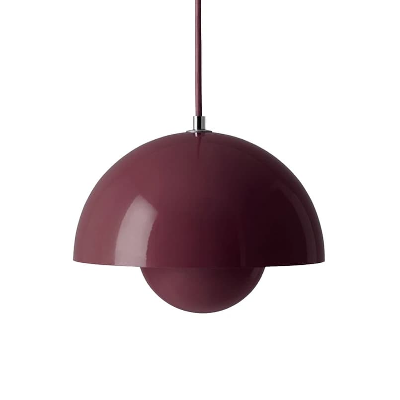 &Tradition - Flowerpot VP1 riippuvalaisin violetti – &Tradition