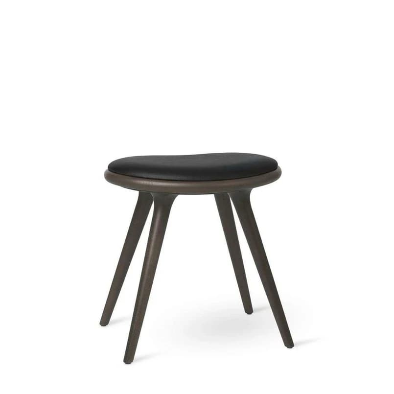 MATER - Low Stool H47 Sirka Grey Stained Beech – MATER