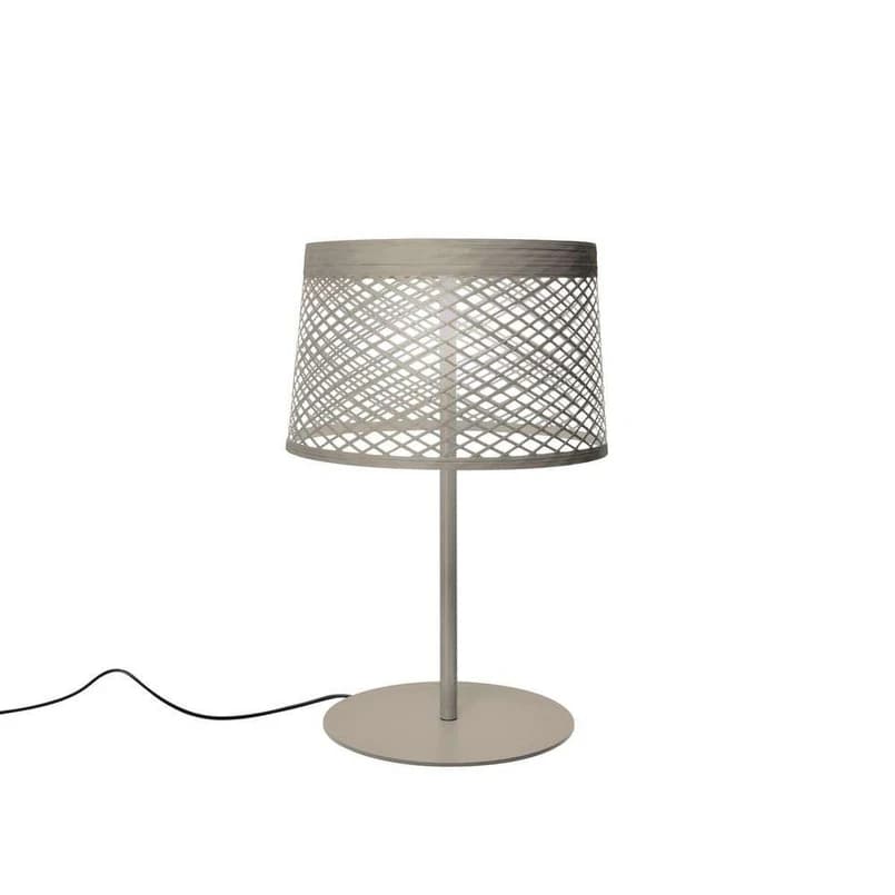 Foscarini - Twiggy Grid XL Ulko Pöytävalaisin Greige – Foscarini