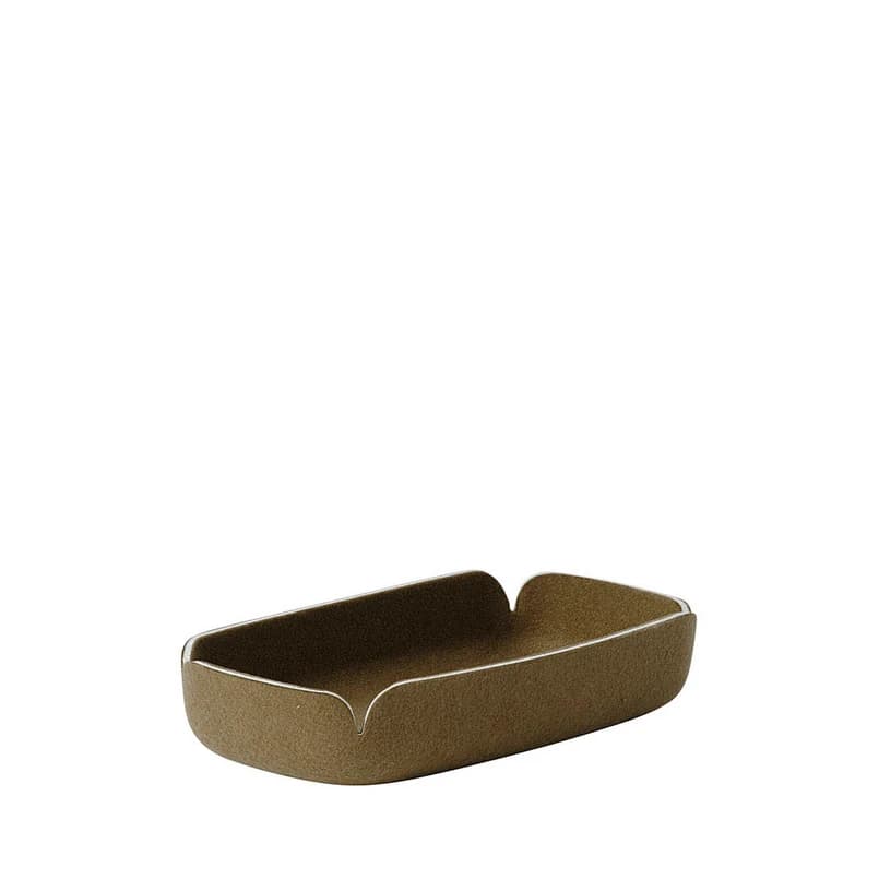 Muuto - Restore Tarjotin 28x15,5 Brown Green – Muuto