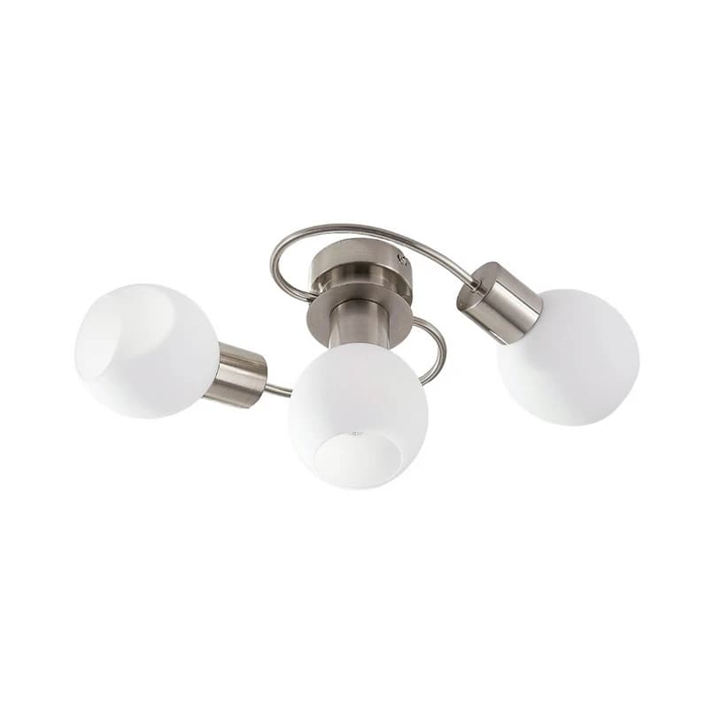Lindby - Ciala 3 Kattovalaisin White/Nickel – Lindby