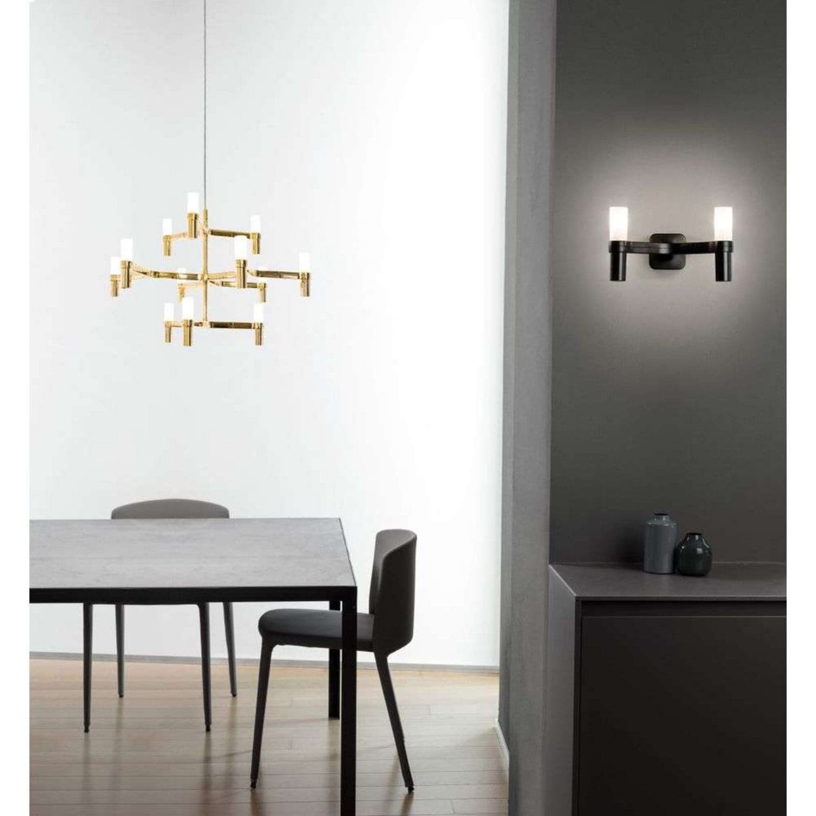 Crown Minor Riippuvalaisin White Nemo Lighting - Ruokailutila – Nemo Lighting