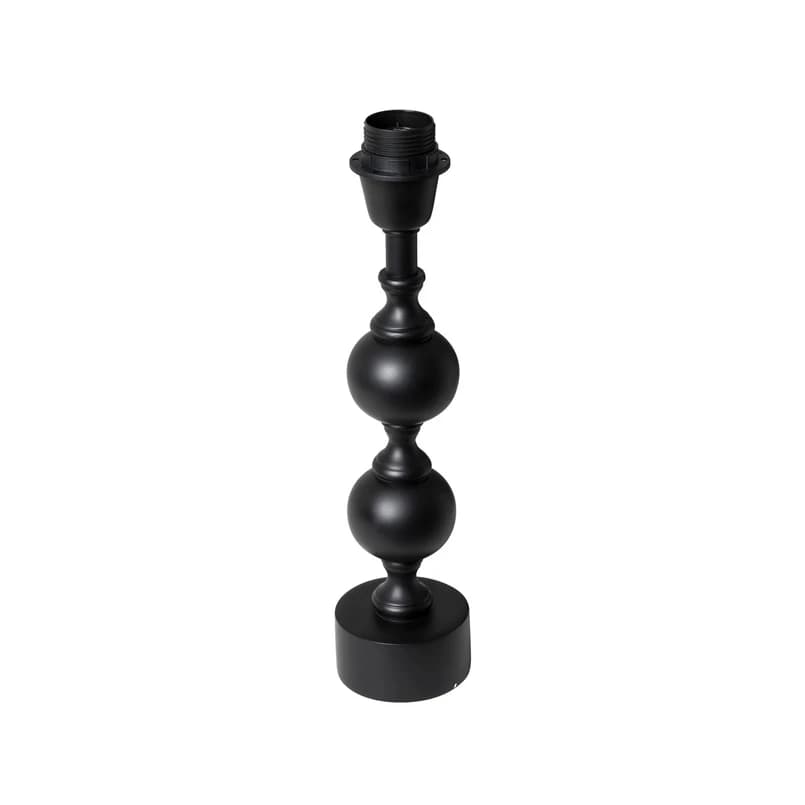 Watt & Veke - Deborah-pöytälamppu, musta, korkeus 35 cm, alumiini – – Watt & Veke