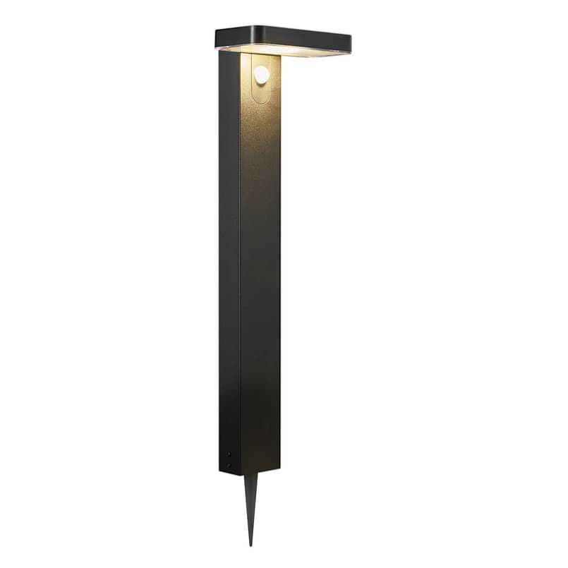 Nordlux - Rica Square LED-aurinkokennoinen puutarhavalaisin, musta – Nordlux