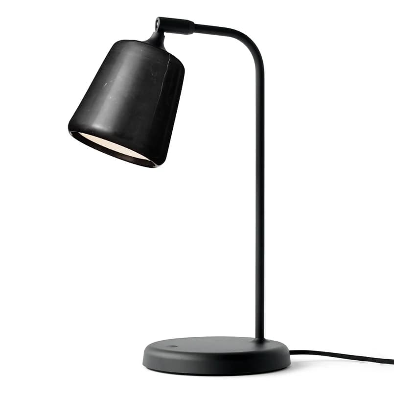New Works - Material Pöytävalaisin Black Marble – New Works