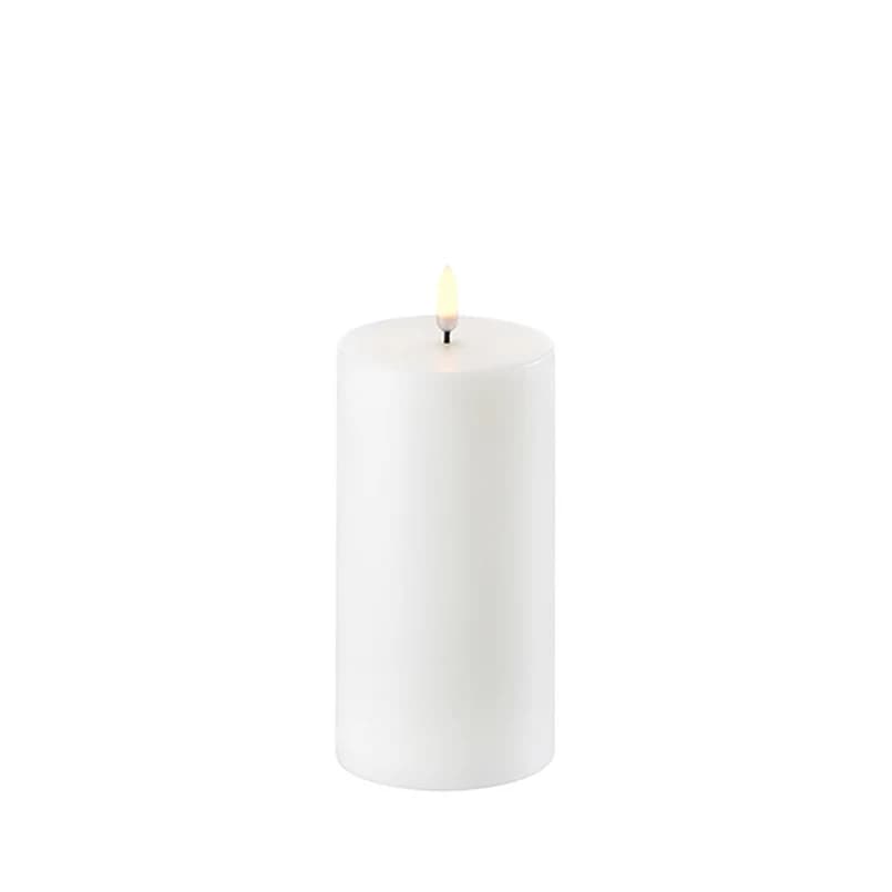 Uyuni Lighting - Pilarikynttilä LED 7,8x15 cm Nordic White – UYUNI