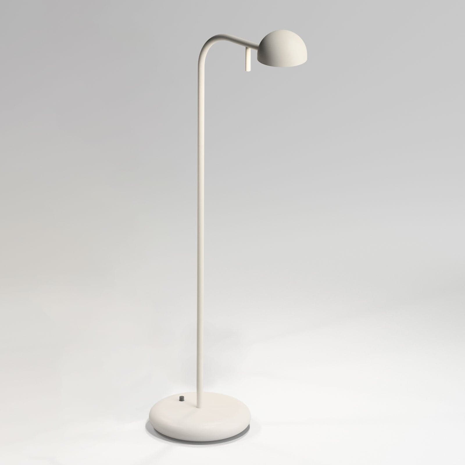 Pin 1650 LED-pöytälamppu, pituus 23 cm, kermanvärinen Vibia - Työhuone / toimisto - Moderni - Metalli - Yksilamppuinen – Vibia