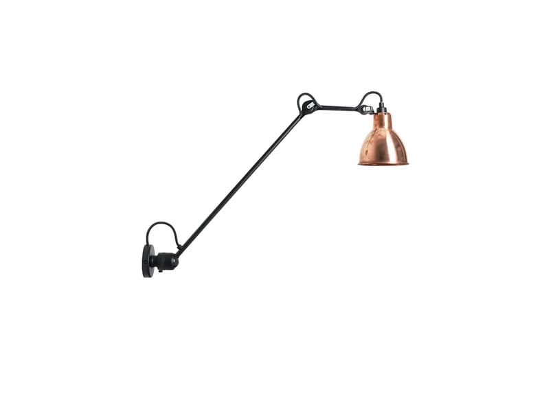 Lampe Gras - 304L60 Seinävalaisin Musta/Raaka Kupari – Lampe Gras