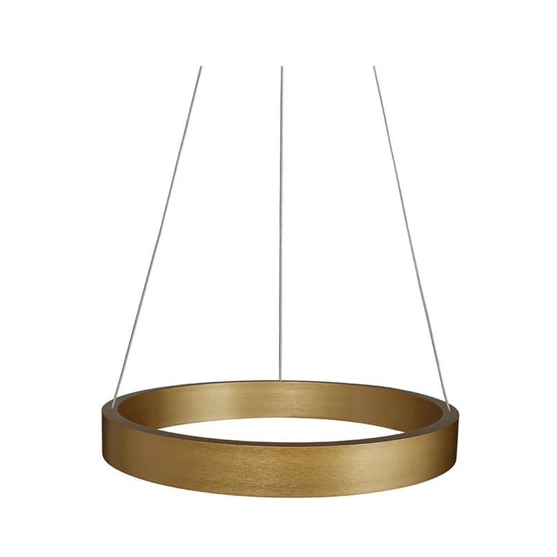 ANTIDARK - Gloria LED Riippuvalaisin Ø40 Down Brass – ANTIDARK
