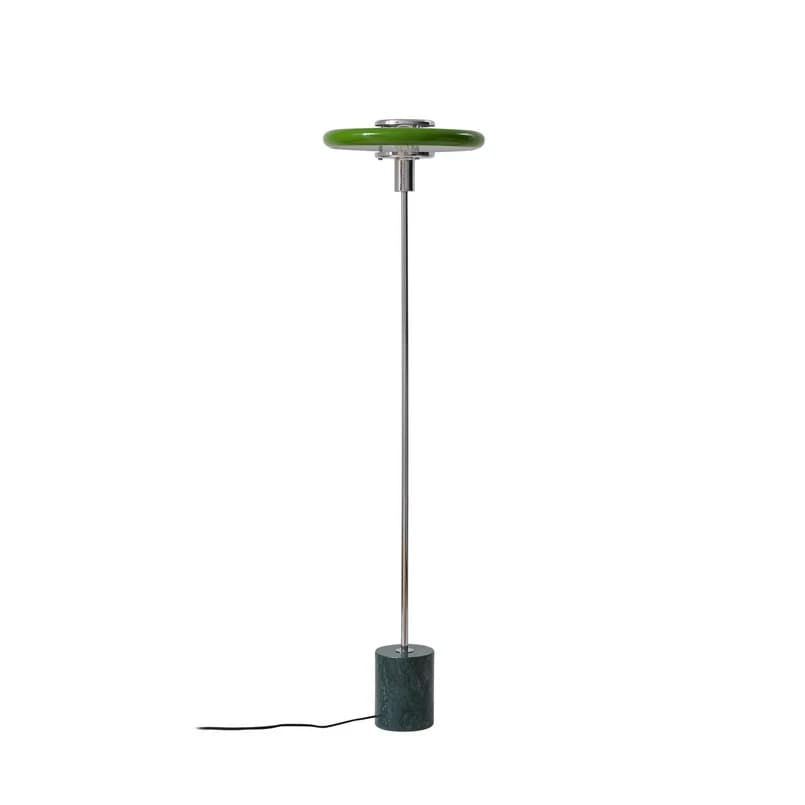 Lindby - Branford lattiavalaisin, retro, vihreä, metalli/marmori – Lindby