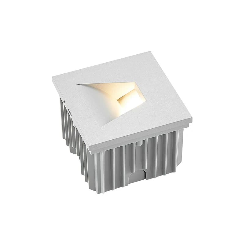 Arcchio - Zamo LED Upotettu Seinävalaisin IP65 Silver – Arcchio