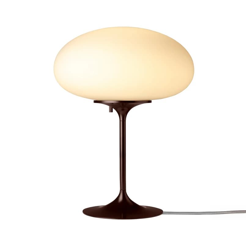GUBI - Stemlite pöytävalaisin, musta-punainen, korkeus 42 cm, himmennettävä – GUBI