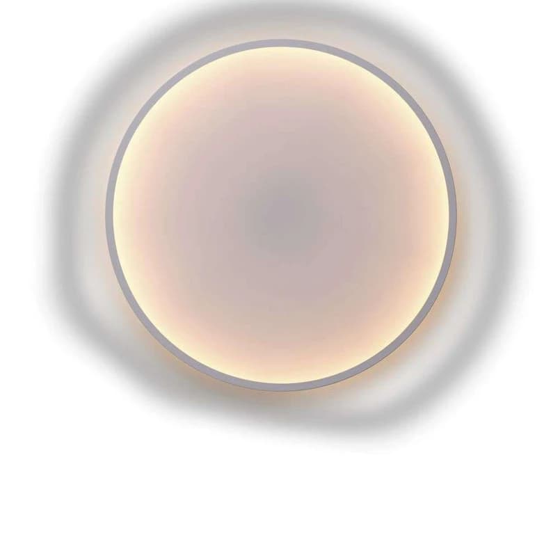 Muuto - Calm Seinävalaisin Ø90 White/Grey – Muuto