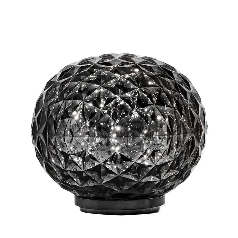 Kartell - Mini Planet Battery Pöytävalaisin Smoke – Kartell