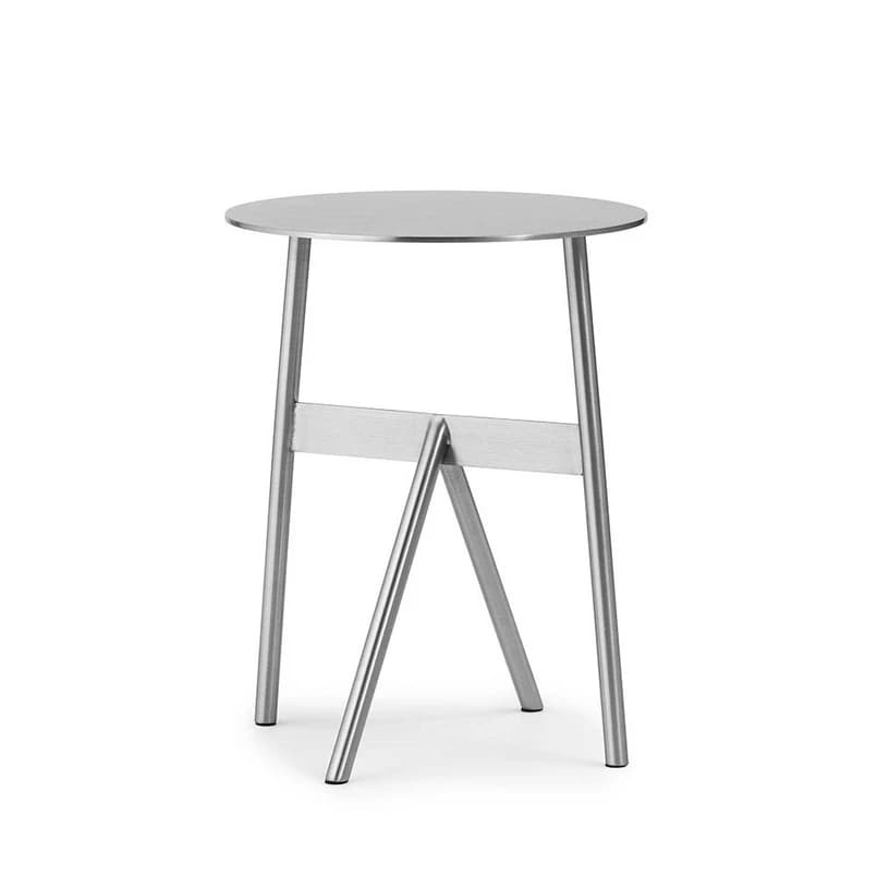 Normann Copenhagen - Stock-pöytä, ruostumaton teräs – – Normann Copenhagen