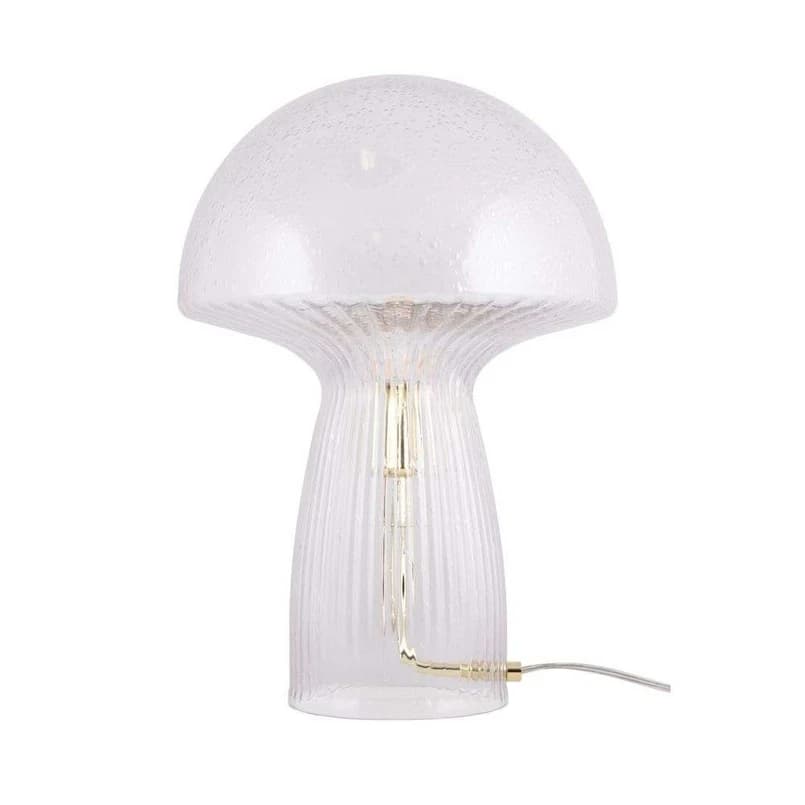 Globen Lighting - Fungo 30 pöytävalaisin, kirkas, opaali, 42 cm – Globen Lighting