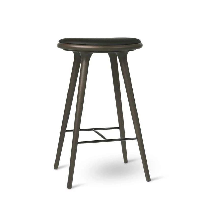 MATER - High Baarituoli H74 Sirka Grey Stained Beech – MATER