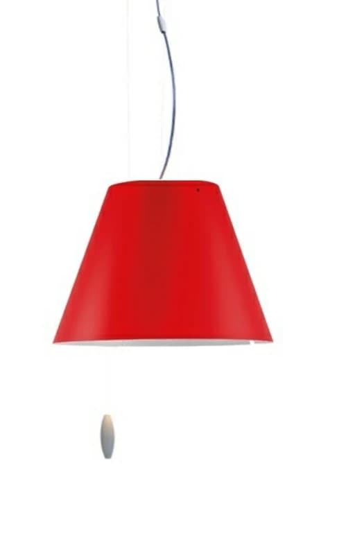 Luceplan - Costanzina Riippuvalaisin Primary Red – Luceplan