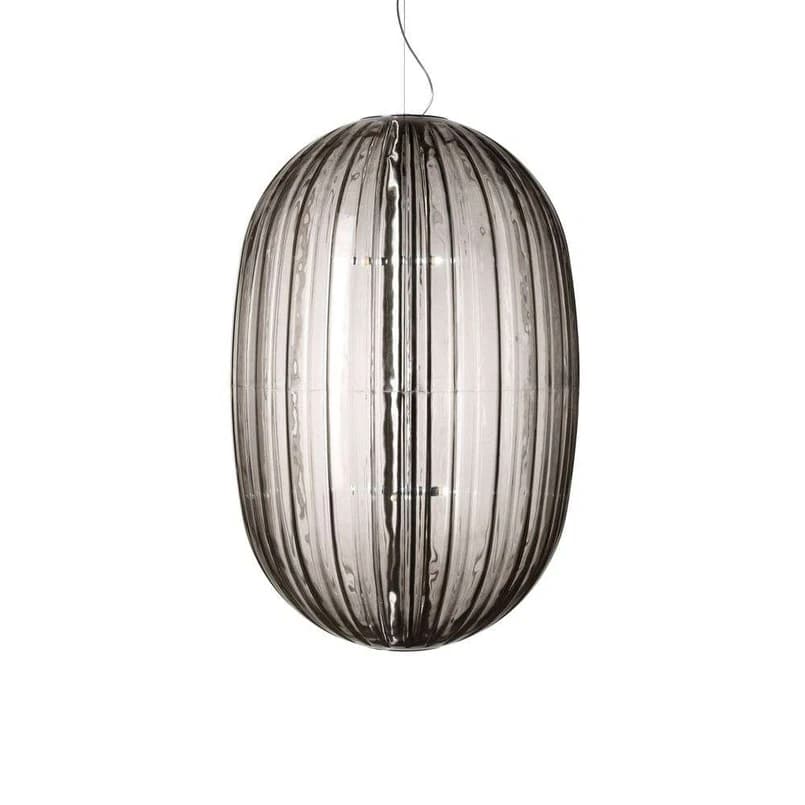 Foscarini - Plass Grande LED Riippuvalaisin Harmaa 4,9m – Foscarini