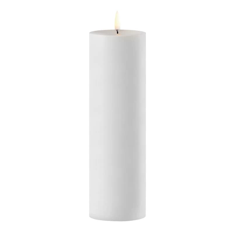 Uyuni Lighting - PILLAR Maxi Outdoor LED-kynttilä H 40 cm, IPX5 – Uyuni Lighting