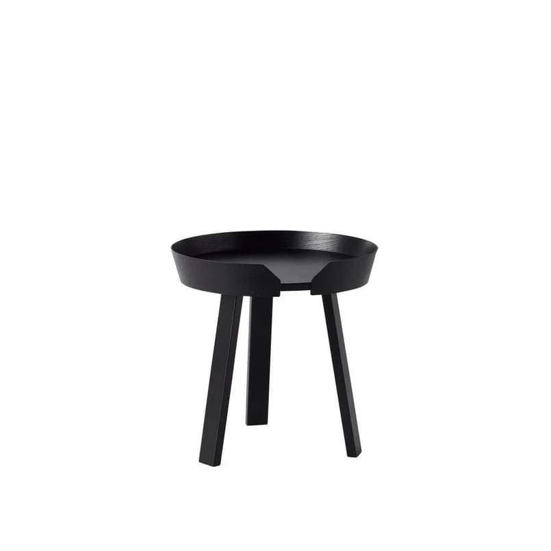 Muuto - Around Sivupöytä/Sohvapöytä Small Black – Muuto