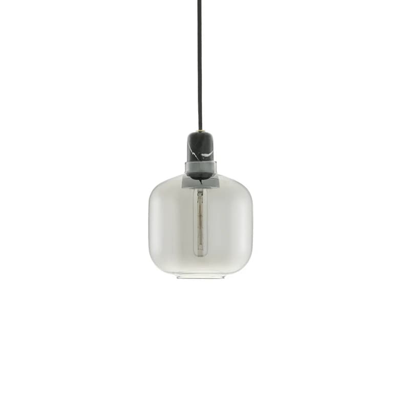 Normann Copenhagen - Amp Riippuvalaisin Small Savu/Musta – Normann Copenhagen