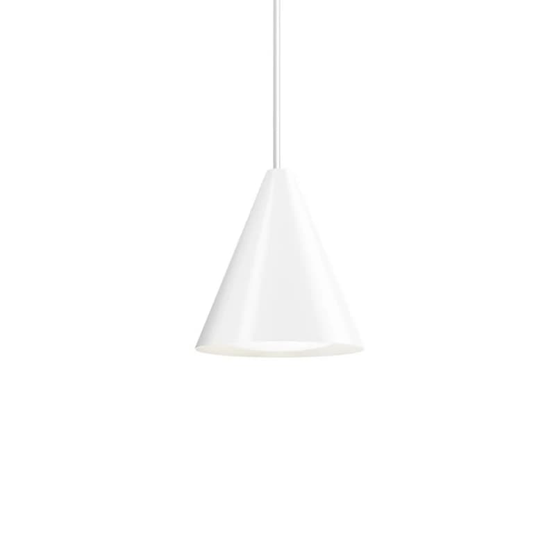 Louis Poulsen - Keglen 250 LED Riippuvalaisin Valkoinen – Louis Poulsen