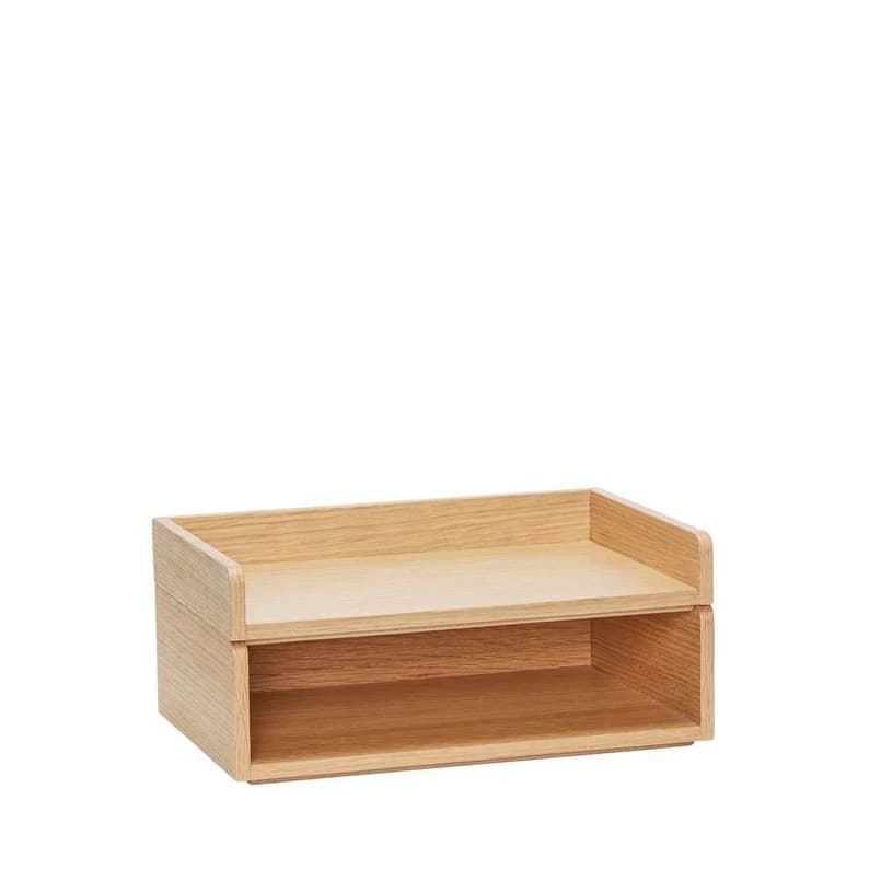 Hübsch - Afour Tarjotin 2pcs. Natural – Hübsch