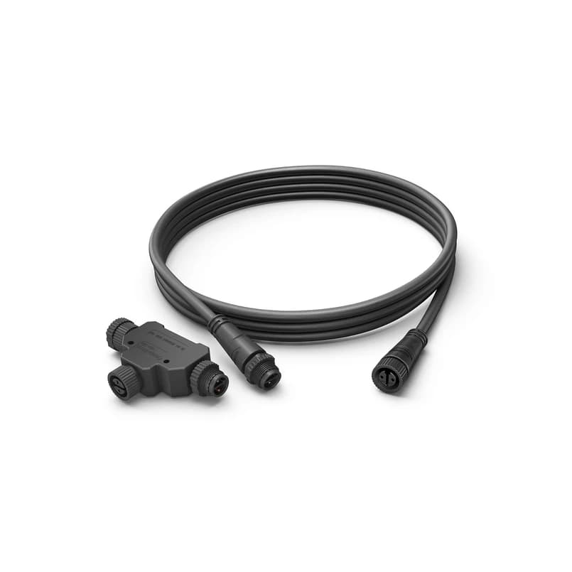 Philips Hue - LV Cable 2,5M + T-part Hue Outdoor IP67 – Philips
