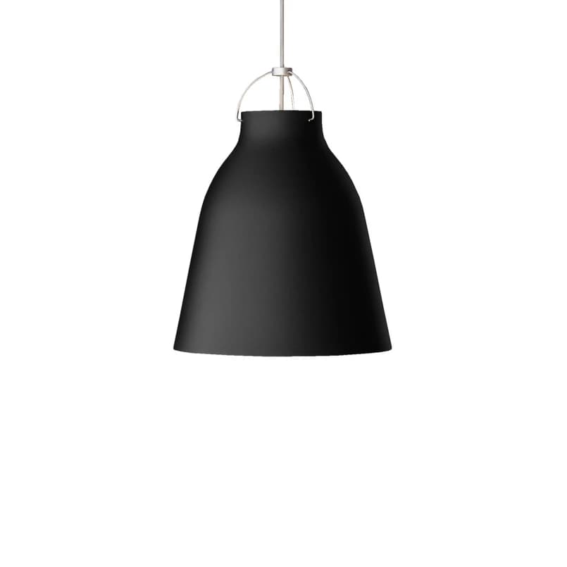 FRITZ HANSEN - Caravaggio™ P3 riippuvalaisin, mattamusta – FRITZ HANSEN