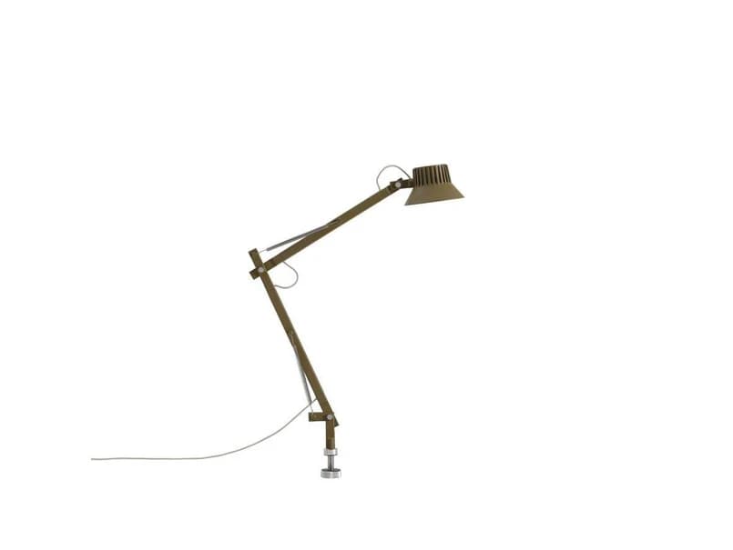 Muuto - Dedicate Pöytävalaisin w/Pin S2 Brown Green – Muuto
